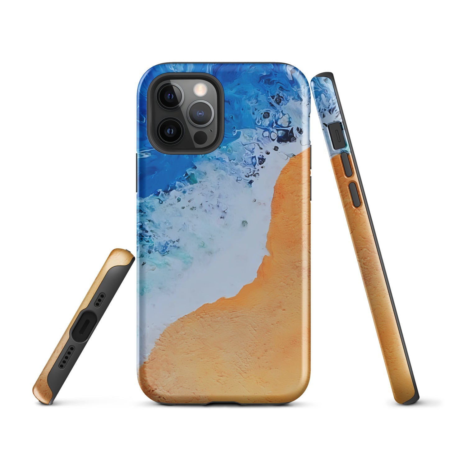 Painted Sandy Beach Tough Case for iPhone®