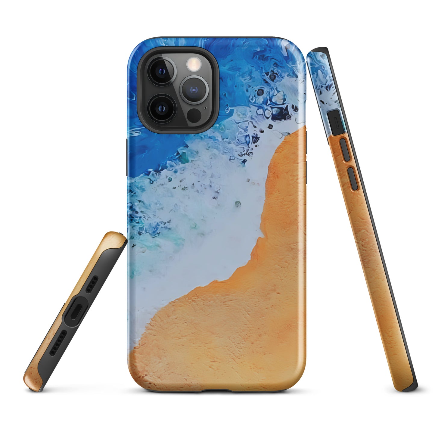 Painted Sandy Beach Tough Case for iPhone®