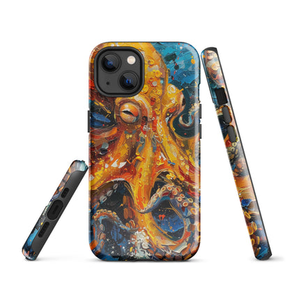 Octopus Painted Tough Case for iPhone®