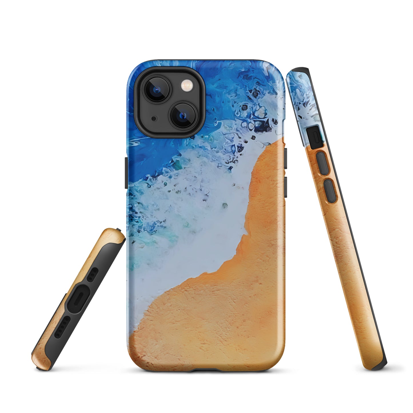 Painted Sandy Beach Tough Case for iPhone®