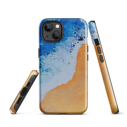 Painted Sandy Beach Tough Case for iPhone®
