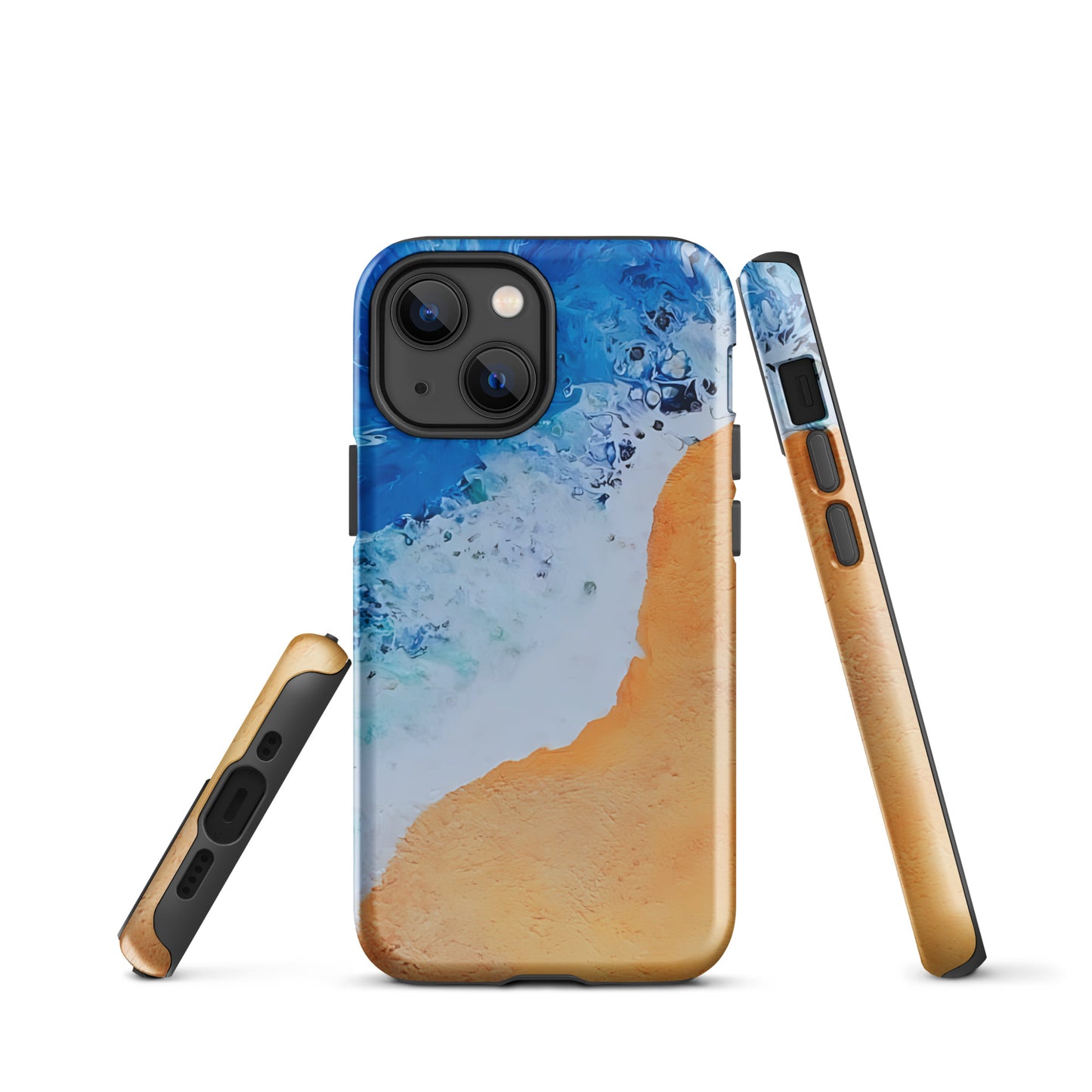 Painted Sandy Beach Tough Case for iPhone®