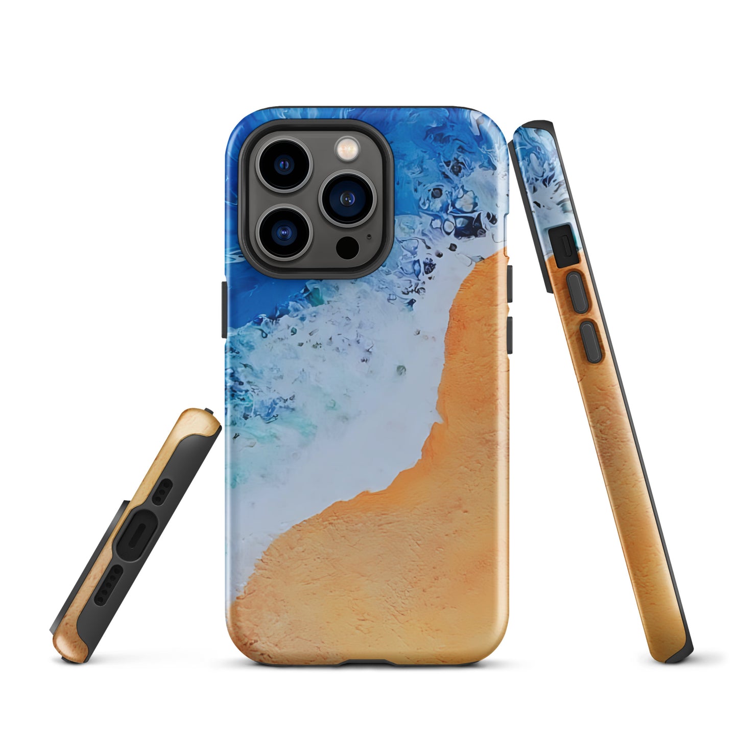 Painted Sandy Beach Tough Case for iPhone®