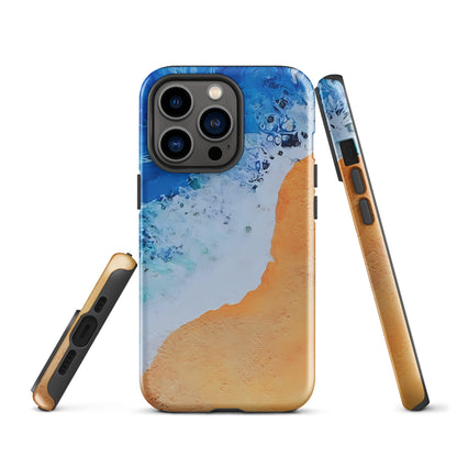 Painted Sandy Beach Tough Case for iPhone®