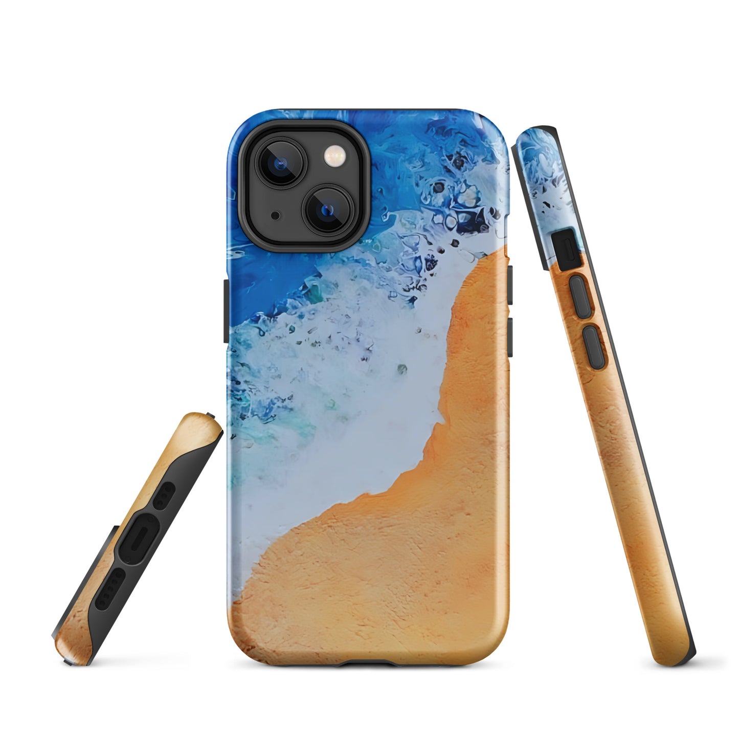 Painted Sandy Beach Tough Case for iPhone®