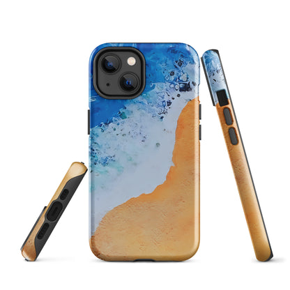 Painted Sandy Beach Tough Case for iPhone®