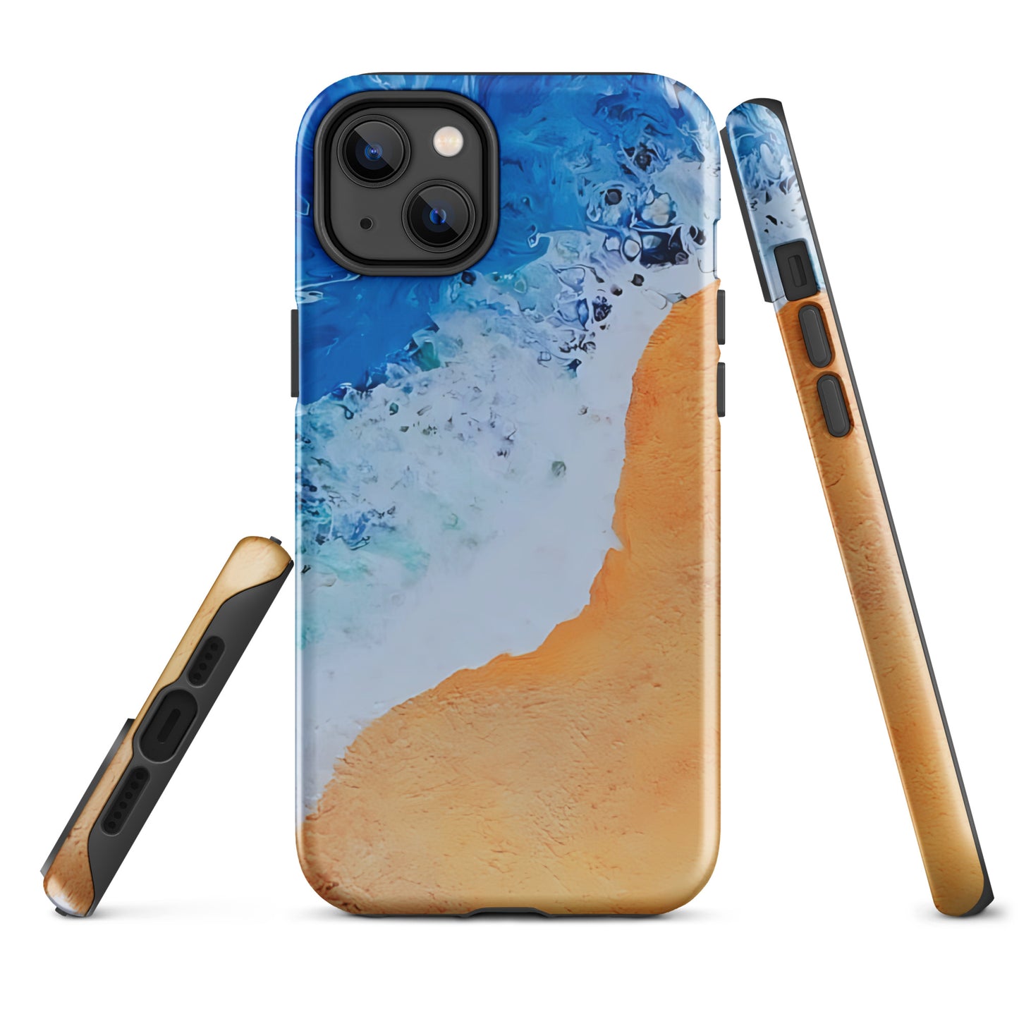 Painted Sandy Beach Tough Case for iPhone®