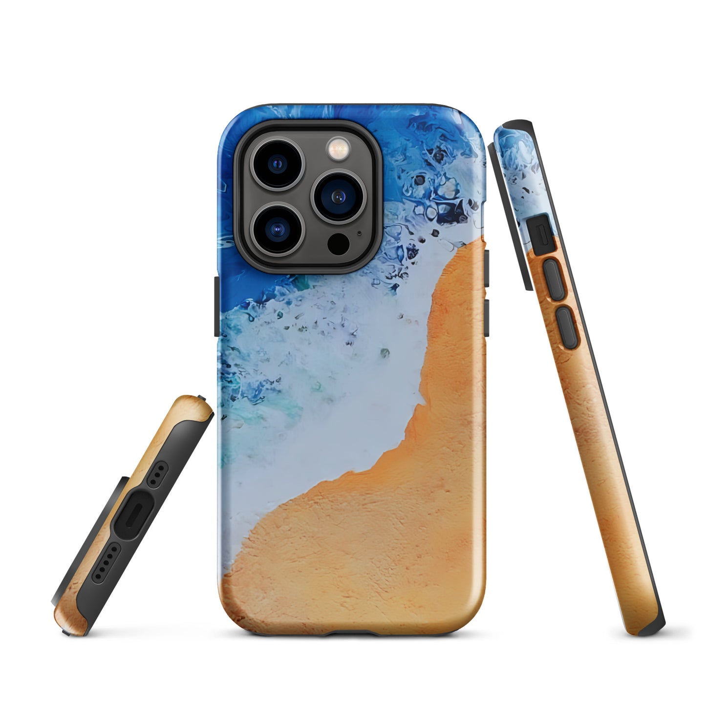 Painted Sandy Beach Tough Case for iPhone®