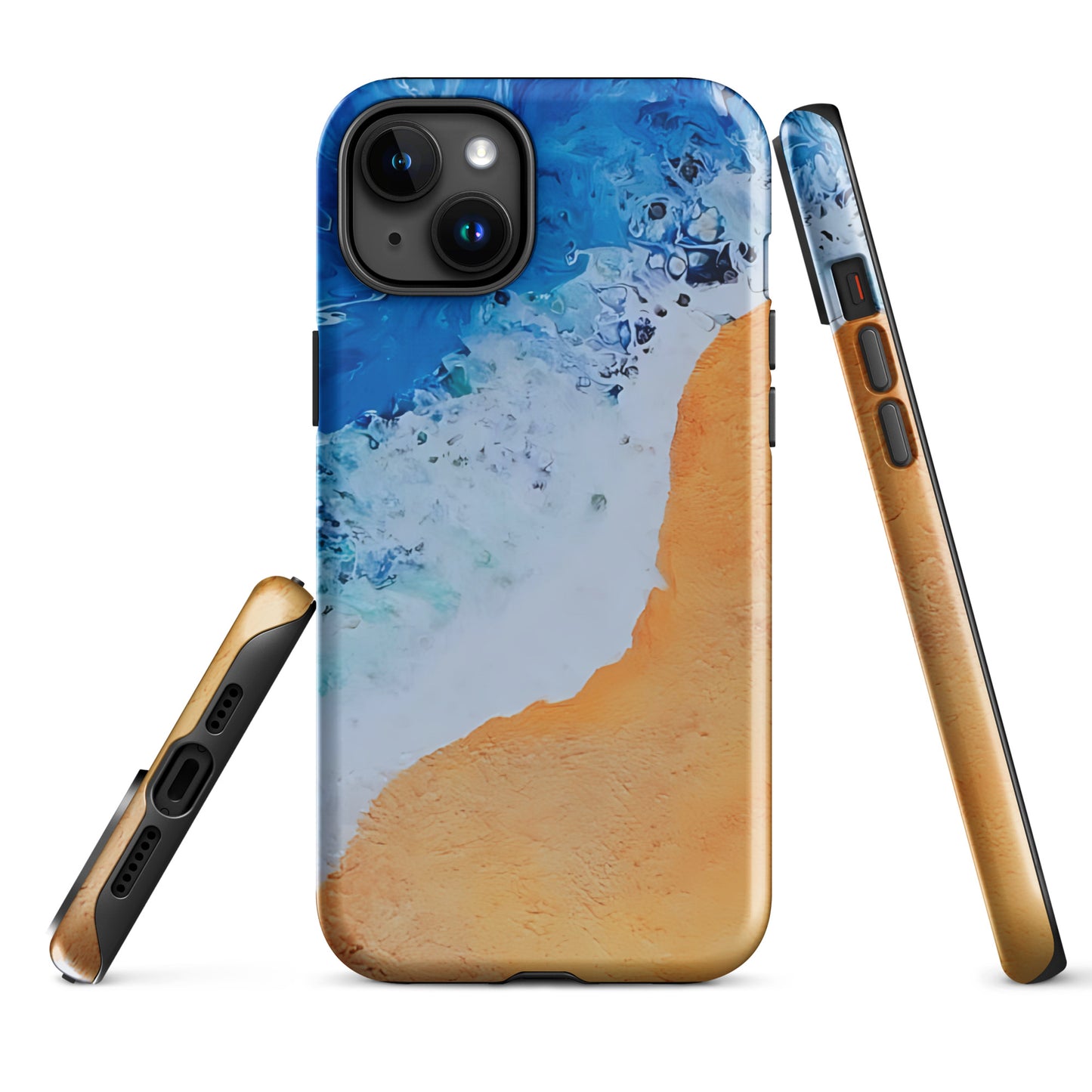 Painted Sandy Beach Tough Case for iPhone®