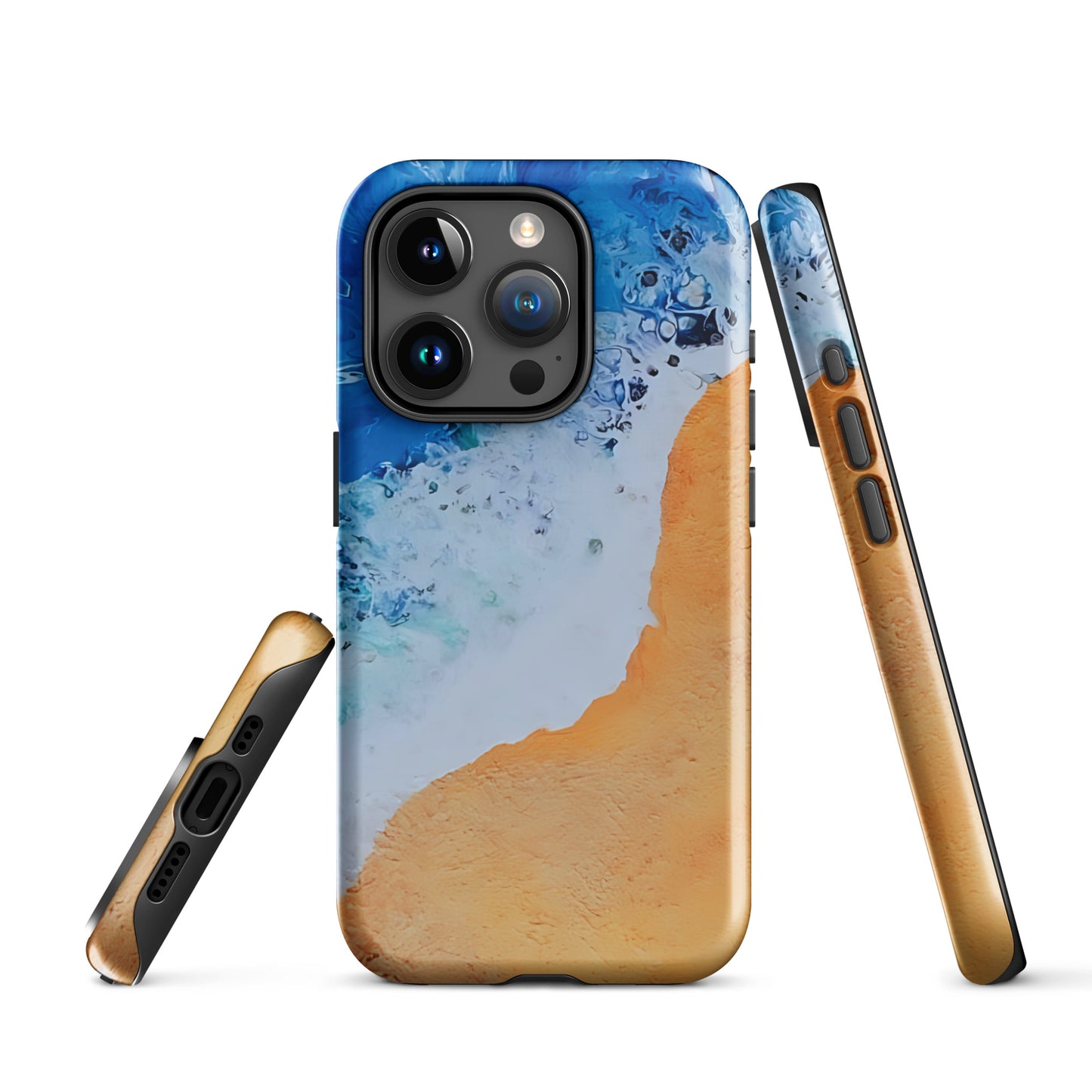 Painted Sandy Beach Tough Case for iPhone®