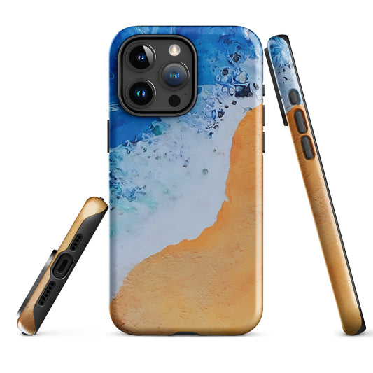 Painted Sandy Beach Tough Case for iPhone®