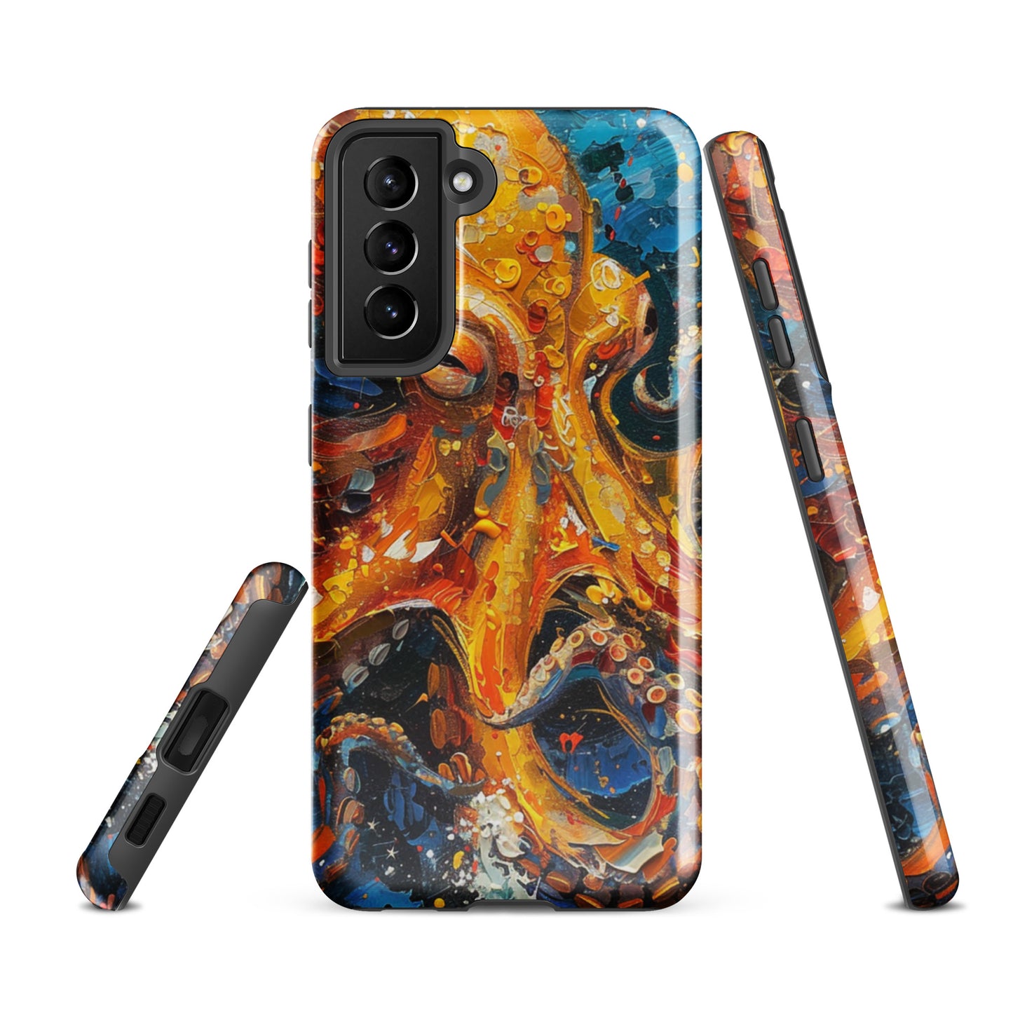 Painted Octopus Tough case for Samsung®