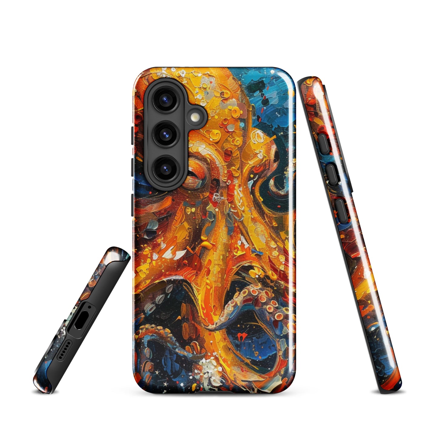 Painted Octopus Tough case for Samsung®