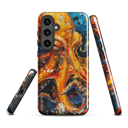 Painted Octopus Tough case for Samsung®