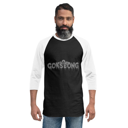 Gokseong 3/4 sleeve raglan shirt - Free Delivery! Rock / Metal / Alternative - Alternative Apparel and Merch Only from Phase B Records.