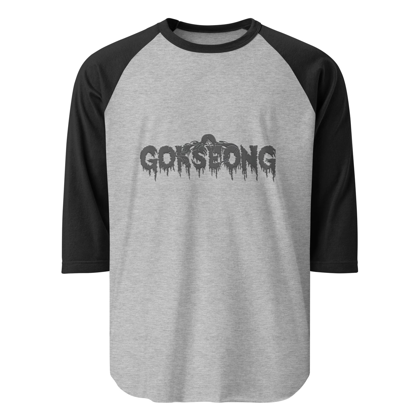 Gokseong 3/4 sleeve raglan shirt - Free Delivery! Rock / Metal / Alternative - Alternative Apparel and Merch Only from Phase B Records.