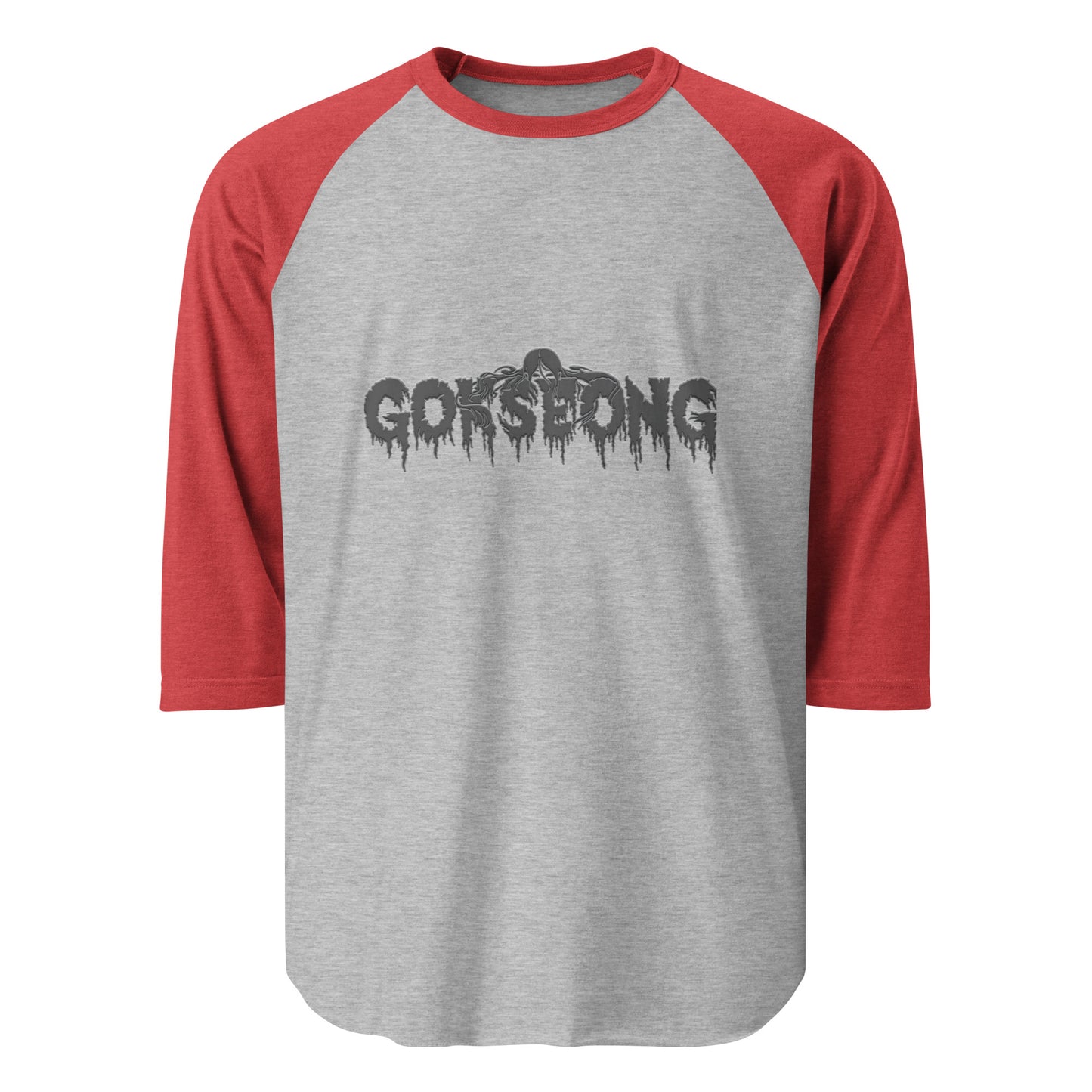 Gokseong 3/4 sleeve raglan shirt - Free Delivery! Rock / Metal / Alternative - Alternative Apparel and Merch Only from Phase B Records.