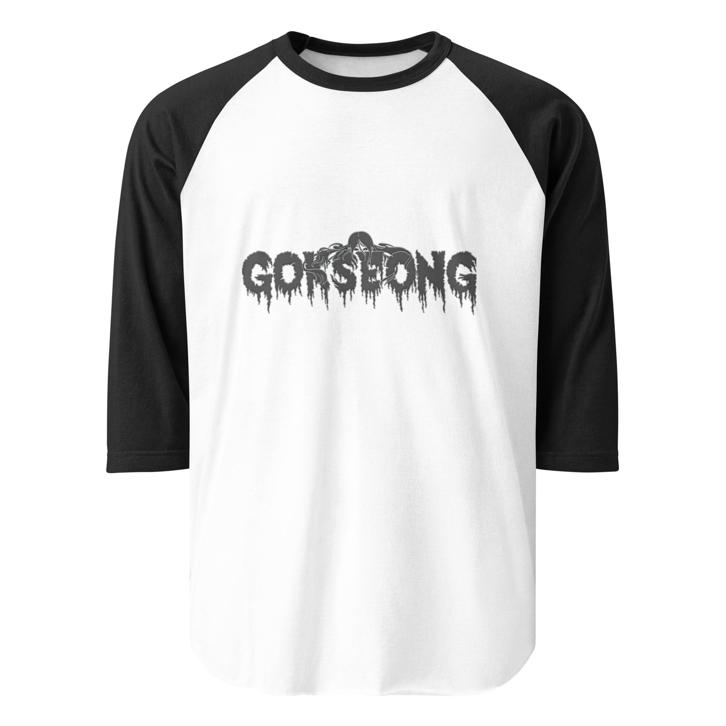 Gokseong 3/4 sleeve raglan shirt - Free Delivery! Rock / Metal / Alternative - Alternative Apparel and Merch Only from Phase B Records.