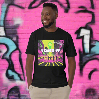 Diamondback Kid TIMES UP Short-Sleeve Unisex T-Shirt - Free Delivery! Hip-Hop / EDM / Underground - Alternative Apparel and Merch Only from Phase B Records.