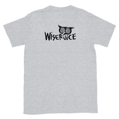 The Wise Owl Short-Sleeve Unisex T-Shirt - Free Delivery! Reggae / Dub / Ska / Ska punk / Punk - Alternative Apparel and Merch Only from Phase B Records.