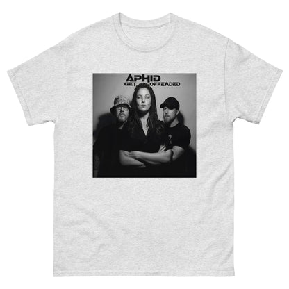 APHID 'Get Offended' Unisex classic Rock / Metal tee - Free Delivery! Alternative Graphic T shirts