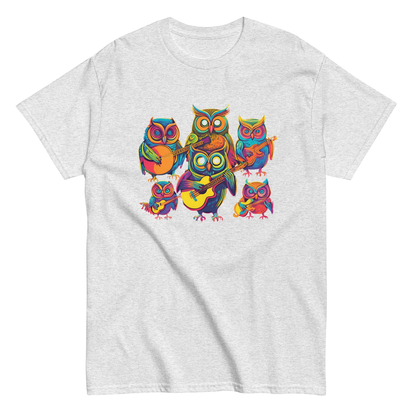 Psychedelic Owls Unisex classic tee - Free Delivery! Reggae / Dub / Ska / Ska punk / Punk - Alternative Apparel and Merch Only from Phase B Records.