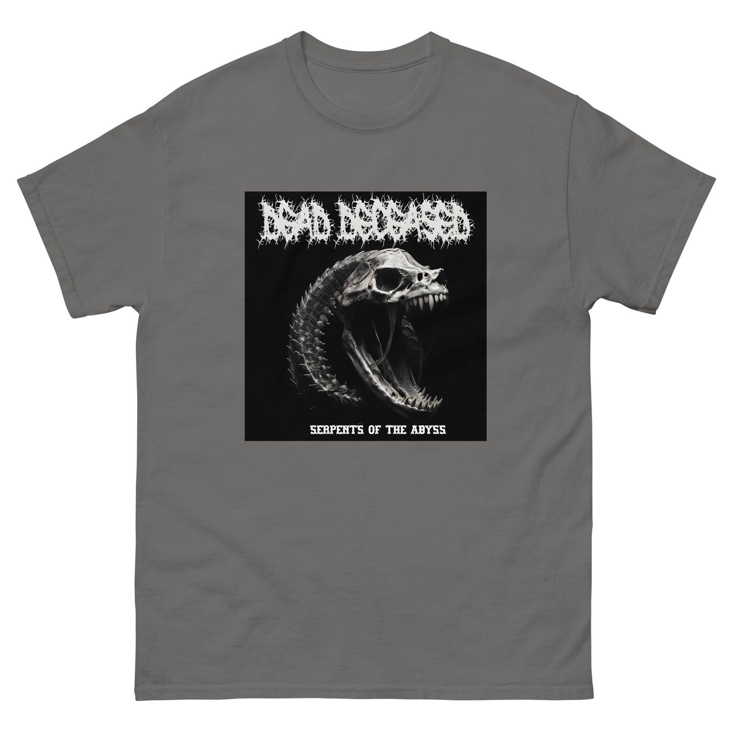 Dead Deceased Serpents of the Abyss Unisex Gildan classic tee - Free Delivery! Rock / Metal / Gothic Alternative Tee - Alternative Apparel Only from Phase B Records. Plus Size to 5XL