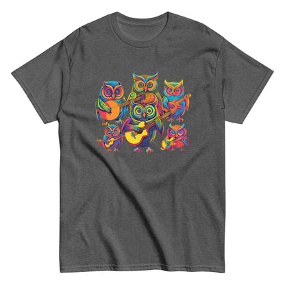 Psychedelic Owls Unisex classic tee - Free Delivery! Reggae / Dub / Ska / Ska punk / Punk - Alternative Apparel and Merch Only from Phase B Records.