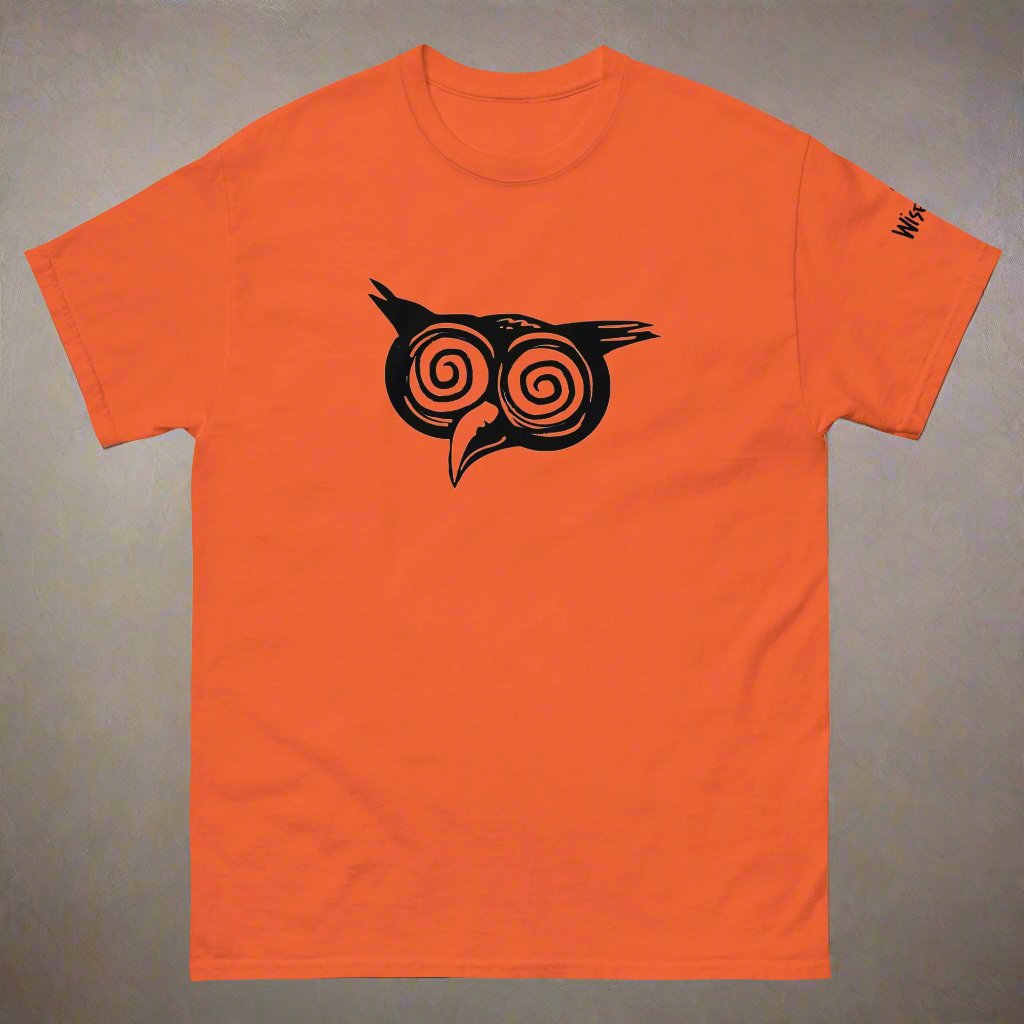 Wiservice Owl Unisex classic tee - Free Delivery! Reggae / Dub / Ska / Ska punk / Punk - Alternative Apparel and Merch Only from Phase B Records.