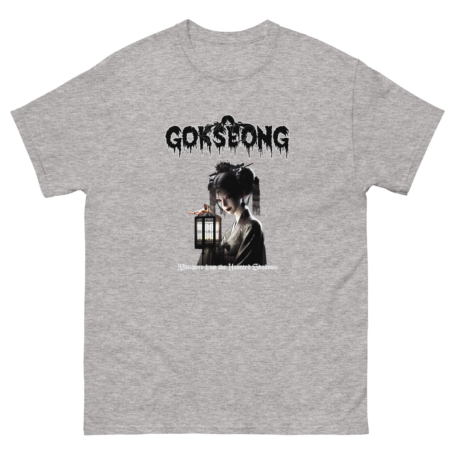 Gokseong Whispers from the haunted shadows Unisex classic tee - Free Delivery! Rock / Metal / Alternative - Alternative Apparel and Merch Only from Phase B Records.