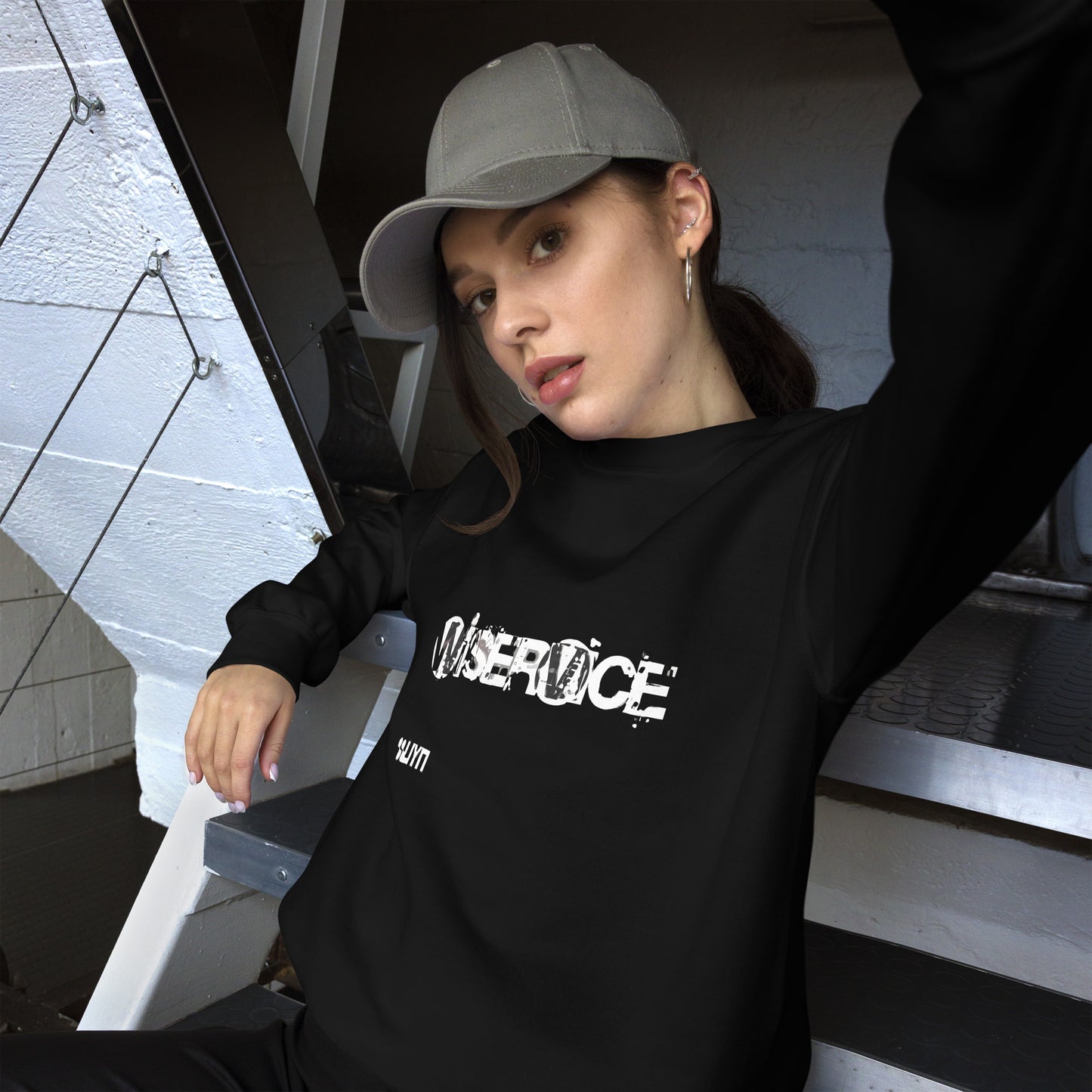 Wiservice Unisex Sweatshirt - Free Delivery! Reggae / Dub / Ska / Ska punk / Punk - Alternative Apparel and Merch Only from Phase B Records.