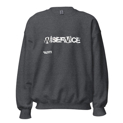 Wiservice Unisex Sweatshirt - Free Delivery! Reggae / Dub / Ska / Ska punk / Punk - Alternative Apparel and Merch Only from Phase B Records.