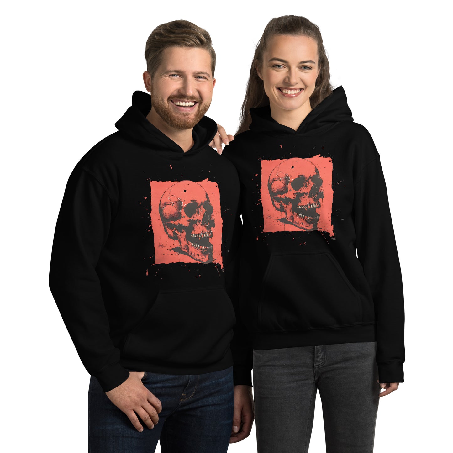 Red Skull Unisex Hoodie