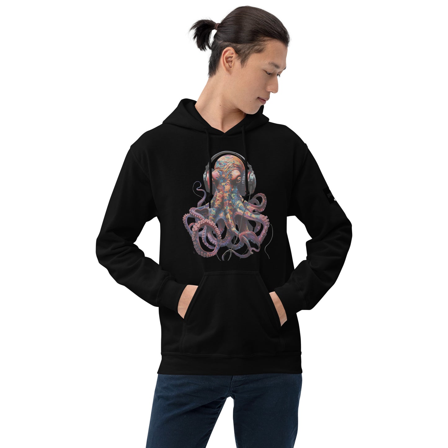 Octopus Headphones Unisex Hoodie