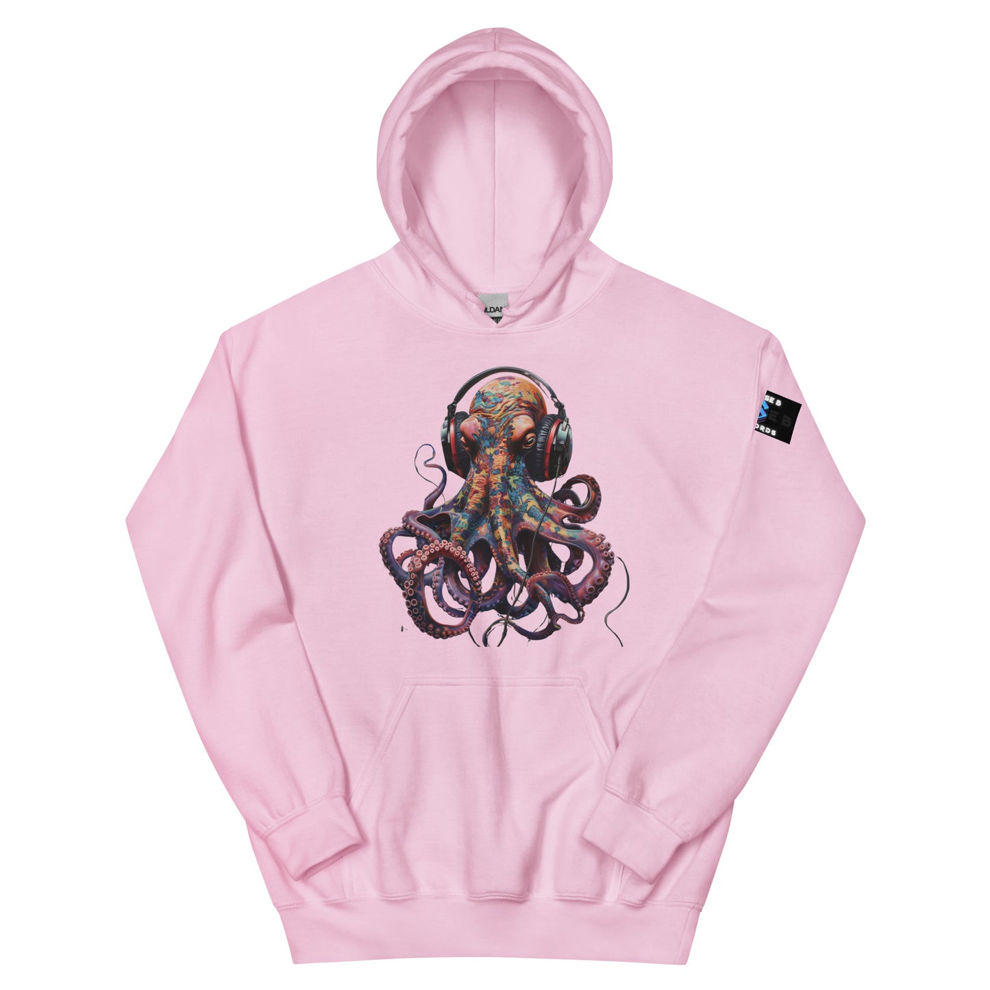 Octopus Headphones Unisex Hoodie