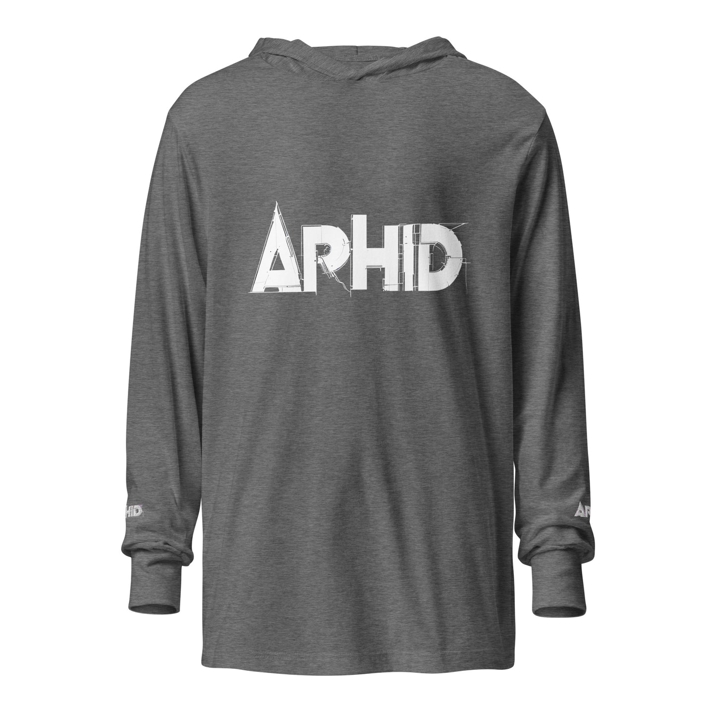 Aphid Unisex Hooded long-sleeve Rock / Metal tee - Free Delivery! Alternative Graphic T shirts. Plus Size to 2XL