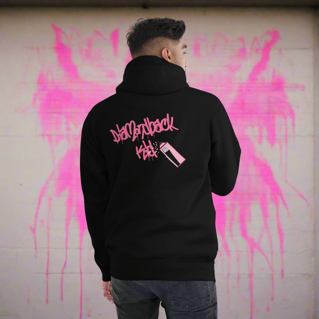 Diamondback Kid Unisex Hoodie- Free Delivery! Hip-Hop / EDM / Underground - Alternative Apparel and Merch Only from Phase B Records.