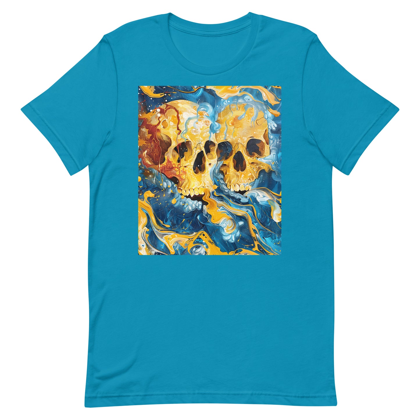 Painted Skulls Unisex t-shirt