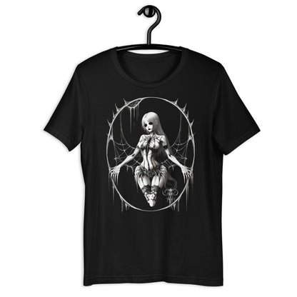 Spider Corpse Pinup Unisex t-shirt