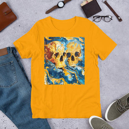 Painted Skulls Unisex t-shirt