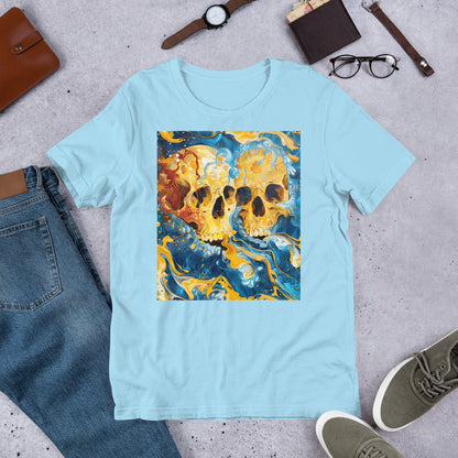 Painted Skulls Unisex t-shirt