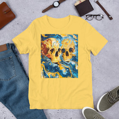 Painted Skulls Unisex t-shirt