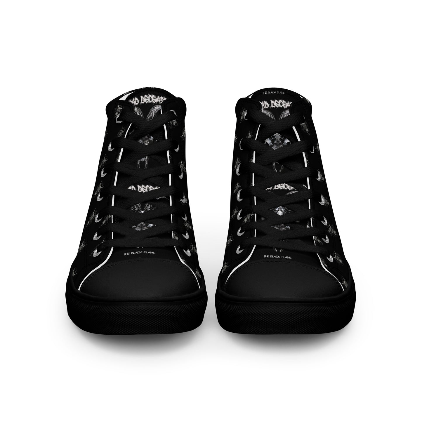 Dead Deceased Women’s high top canvas shoes - Free Delivery! Rock / Metal / Gothic Alternative - Alternative Apparel Only from Phase B Records.