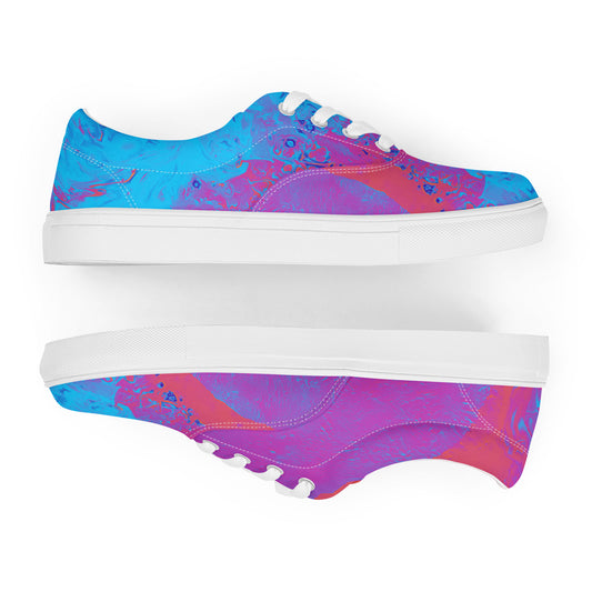 Neon Beach Women’s lace-up canvas shoes