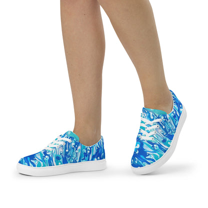 Jess Lewis Seaofam Women’s Canvas Shoes - Free Delivery! Rock / Mathrock / Progressive / Jazz Fusion - Alternative Apparel and Merch Only from Phase B Records.