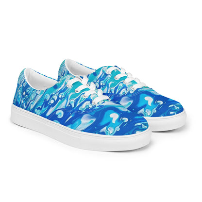 Jess Lewis Seaofam Women’s Canvas Shoes - Free Delivery! Rock / Mathrock / Progressive / Jazz Fusion - Alternative Apparel and Merch Only from Phase B Records.