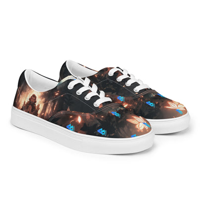 Phase B Music Women’s lace-up canvas shoes - Free Delivery! UK Techno / EDM / Electronic Graphic Merch / Alternative Apparel and Merch Only from Phase B Records.