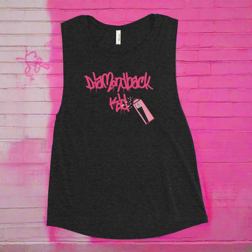 Diamondback Kid Ladies’ Muscle Tank- Free Delivery! Hip-Hop / EDM / Underground - Alternative Apparel and Merch Only from Phase B Records.