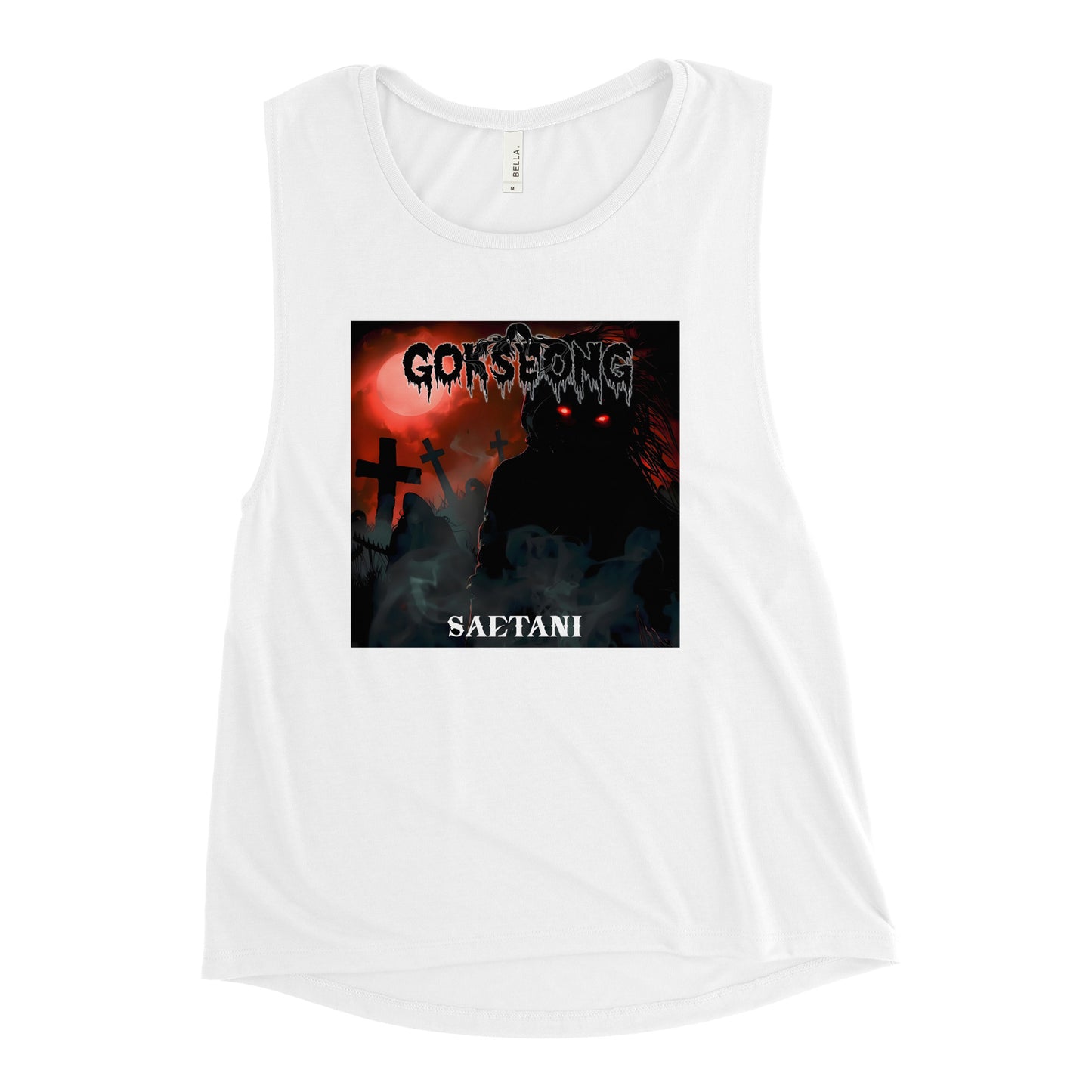 Gokseong Saetani Ladies’ Muscle Tank - Free Delivery! Rock / Metal / Alternative - Alternative Apparel and Merch Only from Phase B Records.