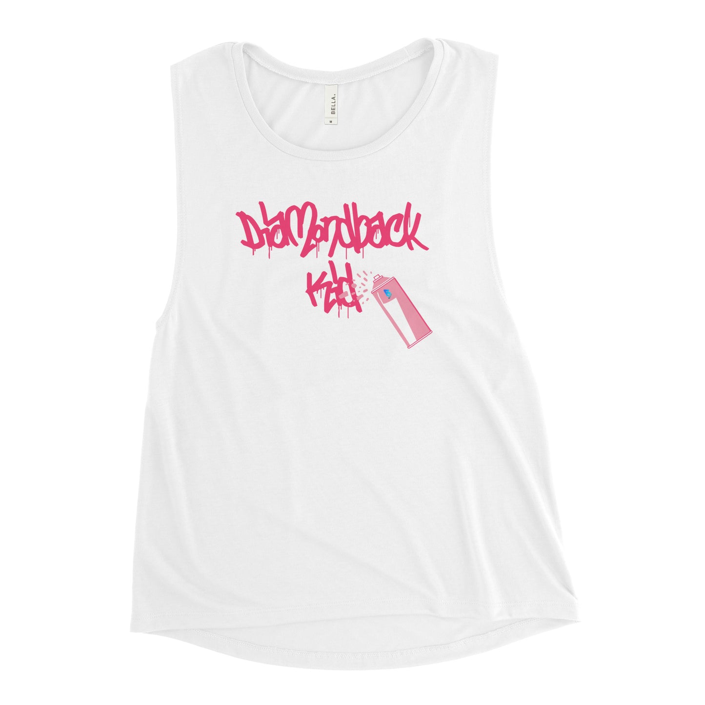 Diamondback Kid Ladies’ Muscle Tank- Free Delivery! Hip-Hop / EDM / Underground - Alternative Apparel and Merch Only from Phase B Records.